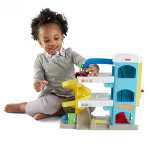 Load image into Gallery viewer, Fisher-Price Little People Helpful Neighbor&#39;s Garage, Vehicle Playset