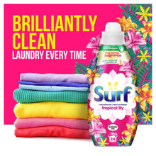 Load image into Gallery viewer, 8x 24W Surf Long Lasting Fragrance Liquid Detergent 648ml, Total 192W