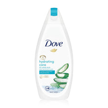 Load image into Gallery viewer, Dove Hydrating Care Aloe Vera &amp; Birch Water Body Wash, 450ml