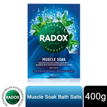 Load image into Gallery viewer, Radox Mineral Therapy Muscle Soak Herbal Bath Salt, 400g