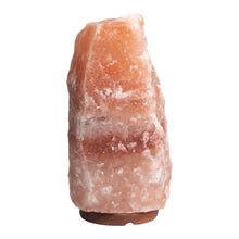 Load image into Gallery viewer, Haven Smart Pink Himalayan Salt Lamp on a Premium Wooden Base - Colour Changing Mood Light and Home Decor Accessory (Extra Large)