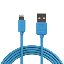 Load image into Gallery viewer, GVC USB To 8 Pin Data Cable - 1 Metre, Blue