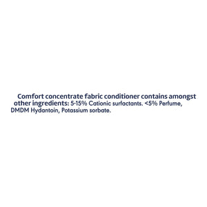 10x of 3L Comfort Pure Hypoallergenic Fabric Conditioner for Sensitive Skin, 85W