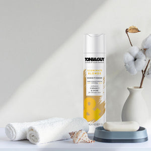 3x 250ml Toni & Guy IlluminateBlonde Conditioner for Natural or Highlighted hair
