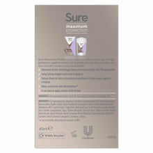 Load image into Gallery viewer, 6x 45ml Sure Women 96 H Anti-Perspirant Deodrant Cream For Maximum Protection