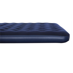 Pavillo Queen Flocked Blow up Inflatable Airbed Camping Mattress 203 x 152 x 22cm, 1pk