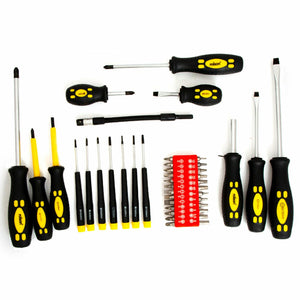 Rolson 42pc Screwdriver & Accessory Cross Head Philips / Slot & Precision Kit To