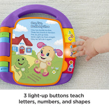 Load image into Gallery viewer, Fisher-Price Laugh &amp; Learn Storybook Rhymes with Music &amp; Phrases for Ages 6+