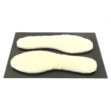 Load image into Gallery viewer, Sheep Skin Insole Soft Warm Winter Thick Inner Soles