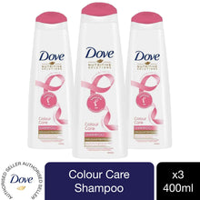 Load image into Gallery viewer, Dove Colour Care 3x Shampoo 400ml &amp; 3x Conditioner 350ml For Colour-Treated Hair