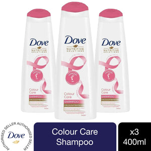 Dove Colour Care 3x Shampoo 400ml & 3x Conditioner 350ml For Colour-Treated Hair