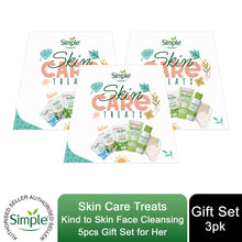 Load image into Gallery viewer, Simple Kind to Skin Face Cleansing Skin Care Treats 5pcs Gift Set For Her