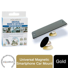 Load image into Gallery viewer, AQUARIUS Universal Magnetic Smartphone Car Mount Phone Holder - Gold