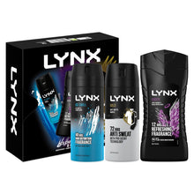Load image into Gallery viewer, Lynx All-Stars Gift Set For Men Bodyspray, Bodywash &amp; APA Deo Gift For Him