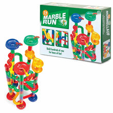 Load image into Gallery viewer, Tobar Marble Run 74-piece Course Building Toy Set