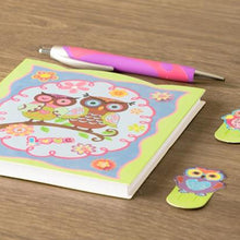 Load image into Gallery viewer, Kreative Kids Owl Notebook Set with Pen and Bookmarks