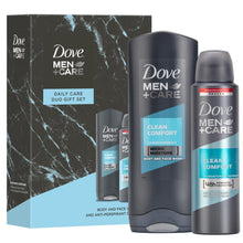 Load image into Gallery viewer, Dove Men+Care Daily Care Duo Gift Set - Deodorant &amp; Body Wash for Boys &amp; Dads