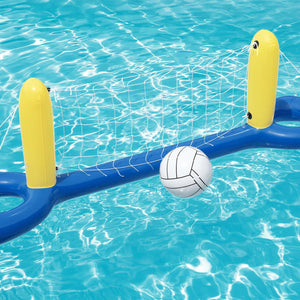 Bestway Water Volleyball Inflatable Swimming Pool Game Set, 1pk