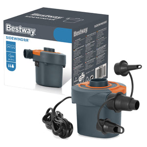 Bestway Sidewinder D Cell Battery 6V Electric Or AC Battery Powered Air Pump