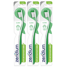Load image into Gallery viewer, 3pk of Zendium Gentle &amp; Effective Clean Extra Soft Bristles Toothbrush