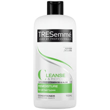 Load image into Gallery viewer, 2x 900ml Tresemme Remoisture Cleanse &amp; Replenish Conditioner with Multi-Vitamin