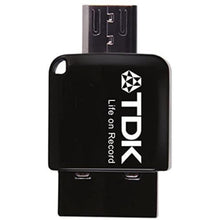 Load image into Gallery viewer, TDK Mini USB 2.0 flash drive 16go USB Key 2 in 1