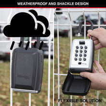 Load image into Gallery viewer, Master Lock Key Safe Portable with Shackle Push-button for Outdoor Use 5422EURD