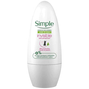 Simple Kind to Skin 48H Deodorant Roll-On Roll-on, Pack of 6