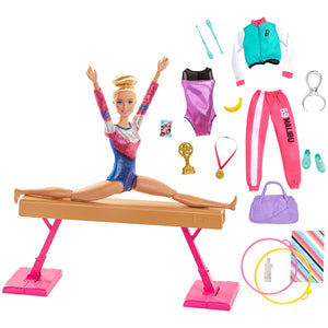 Barbie® Gymnast Playset, Dolls with Accessories