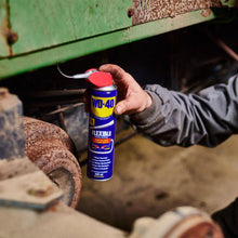Load image into Gallery viewer, WD-40 Multi-Use Lubricant Flexible Metal Straw Aerosol 400ml x2, Stops Rust
