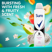 Load image into Gallery viewer, Sure Women Motion Sense Antiperspirant Deodorant, 3 Pack, 250ml