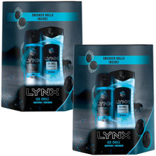 Load image into Gallery viewer, Lynx Ice Chill Gift Set, For Men, Brothers, Boys &amp; Teens, Shower Gel &amp; Deodorant