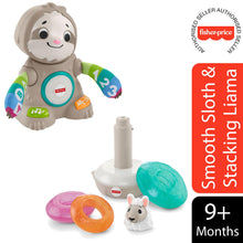 Load image into Gallery viewer, Fisher-Price Linkimals Smooth Moves Sloth with Lights &amp; Colours Llama
