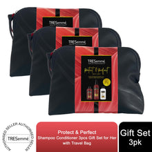 Load image into Gallery viewer, Tresemme Protect &amp; Perfect Shampoo Conditioner Gift Set for Her with Travel Bag