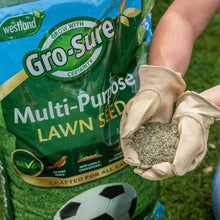 Load image into Gallery viewer, Gro-Sure Multi-Purpose Lawn Grass Seed covers 120m2, 3.6Kg