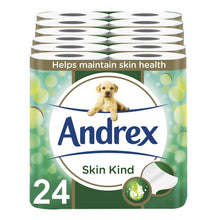 Load image into Gallery viewer, Andrex Toilet Roll Skin Kind, Gentle Clean, Classic or Supreme Quilts, 24 Rolls