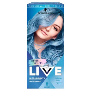 3x Schwarzkopf Live Ultra Brights Semi-Permanent Colour Hair Dye
