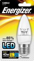 Energizer 15,000 LED Dimmable Light Bulbs-4 Packs Blister Candle E27  Warm White