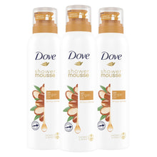 Load image into Gallery viewer, Dove Deeply Nourishing, Argan Oil Shower &amp; Shave Mousse 200ml, 3pk or 6pk