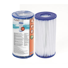 Load image into Gallery viewer, Bestway Type I, II, III or IV Flowclear Swimming Pool Filter Cartridge