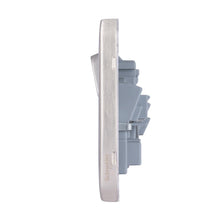 Load image into Gallery viewer, Schneider Electric Lisse Screwless Double Socket 13A GGBL3020WSS Stainless Steel