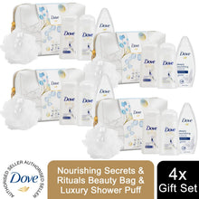 Load image into Gallery viewer, Dove Nourishing Secrets Nourishing Rituals Beauty Bag and Puff Gift Set , 4pk