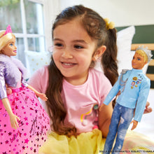 Load image into Gallery viewer, Barbie® Princess Adventure™ Princess Doll with Puppy Toy &amp; Prince(Ken) Doll