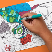 Load image into Gallery viewer, Sharpie Permanent Marker Pens Fine Point Assorted Colours Pack of 12 For School