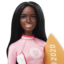 Load image into Gallery viewer, Barbie® Olympic Games Tokyo 2020 Surfer Doll with Accessories