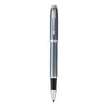 Load image into Gallery viewer, Parker IM BallPoint Pen Light Blue Grey Fine Point Black Ink Gift Box
