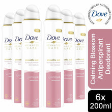 Load image into Gallery viewer, 6xof200ml Dove Advanced Care Anti-Perspirant Deodorant, Choose Your Fragrance