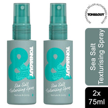 Load image into Gallery viewer, 2 Pack of 75ml or 200ml Toni &amp; Guy Sea Salt Texturising Spray for Beachy Waves