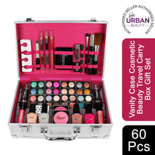 Load image into Gallery viewer, Urban Beauty Box Vanity Case Cosmetic Make Up Storage 60 Piece