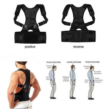 Load image into Gallery viewer, Aquarius Corrector Adjustable Posture Black - Large